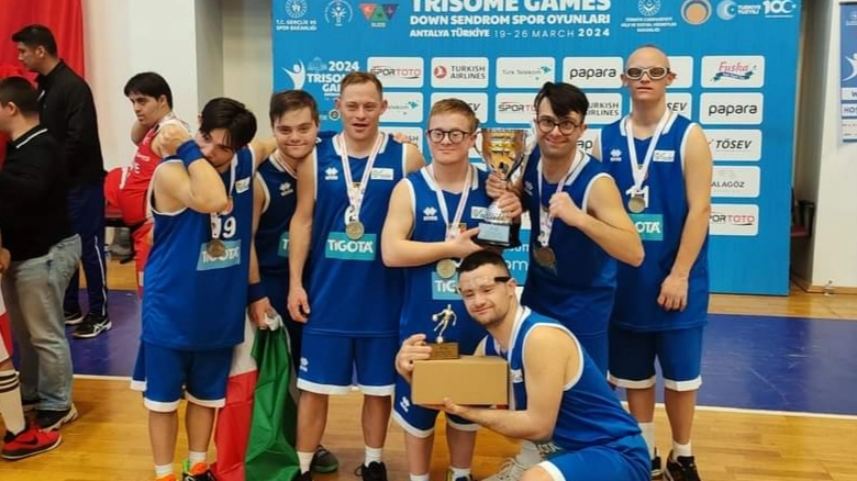 La nazionale di basket con sindrome di Down vince ai Trisom Games 2024