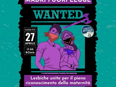 Lesbiche di tutta Europa contro il governo Meloni: “Anche noi siamo madri”. Il 27 aprile in piazza a Roma