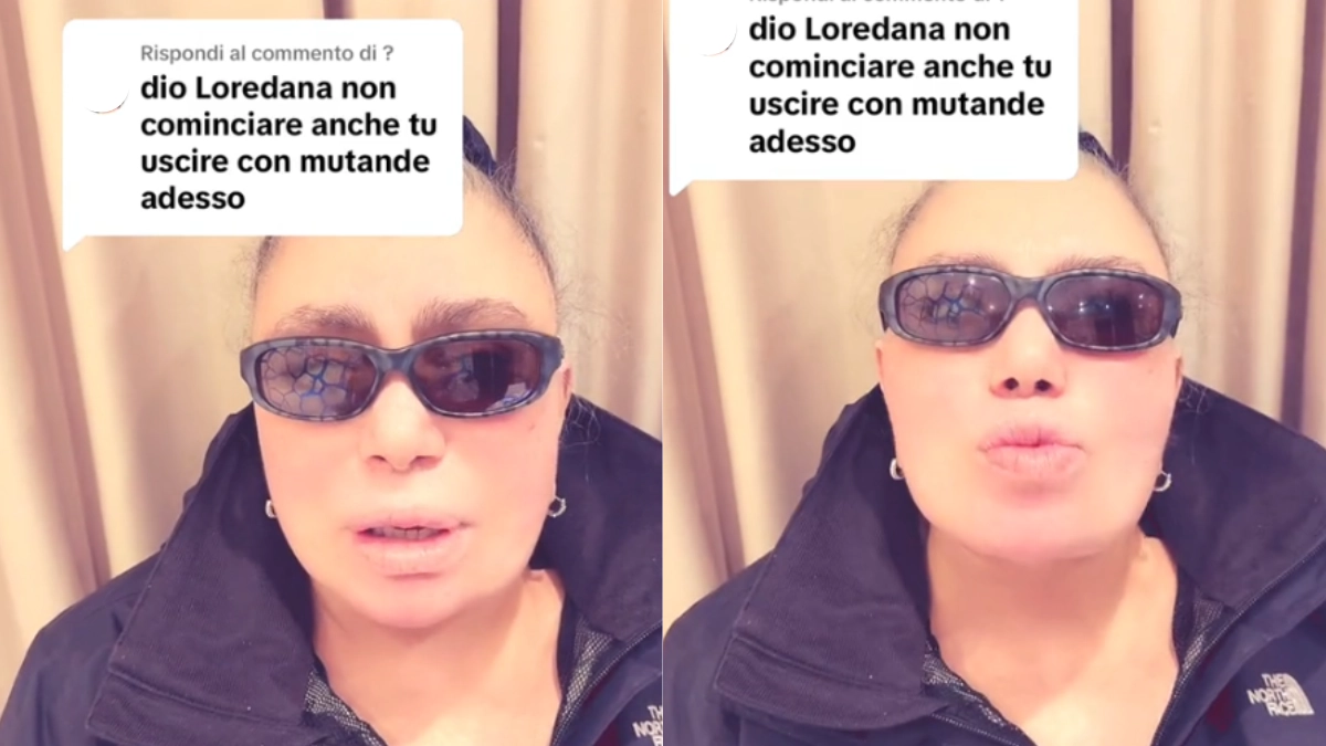 “Non cominciare a uscire anche tu in mutande” recita il messaggio anonimo e la cantante replica a tono: “Donne, vestitevi come volete. A qualunque età”