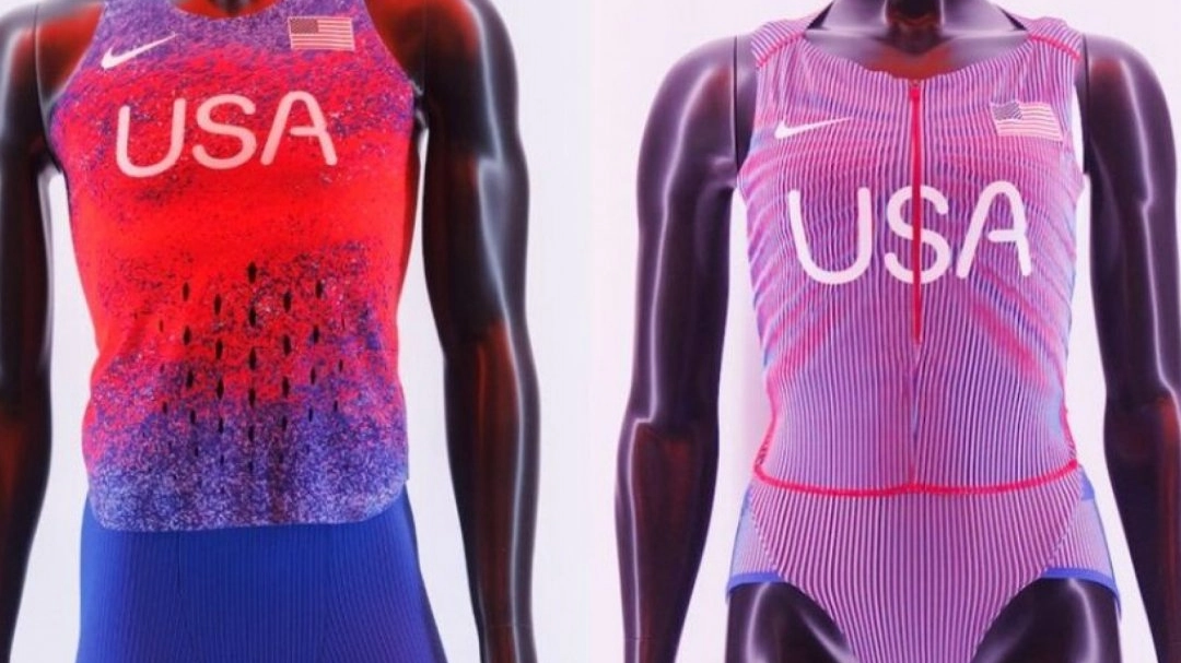 Alcune delle divise Usa per le Olimpiadi di Parigi 2024