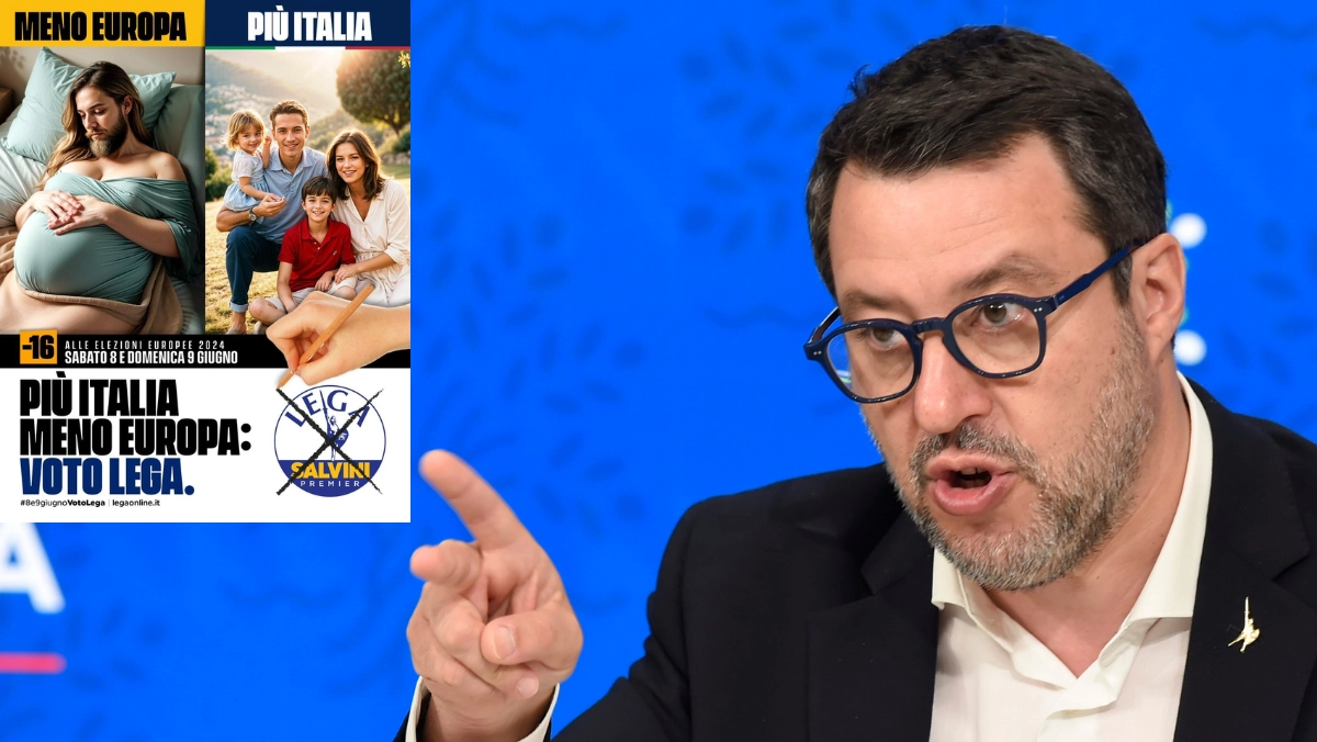 Il post di Salvini fa discutere