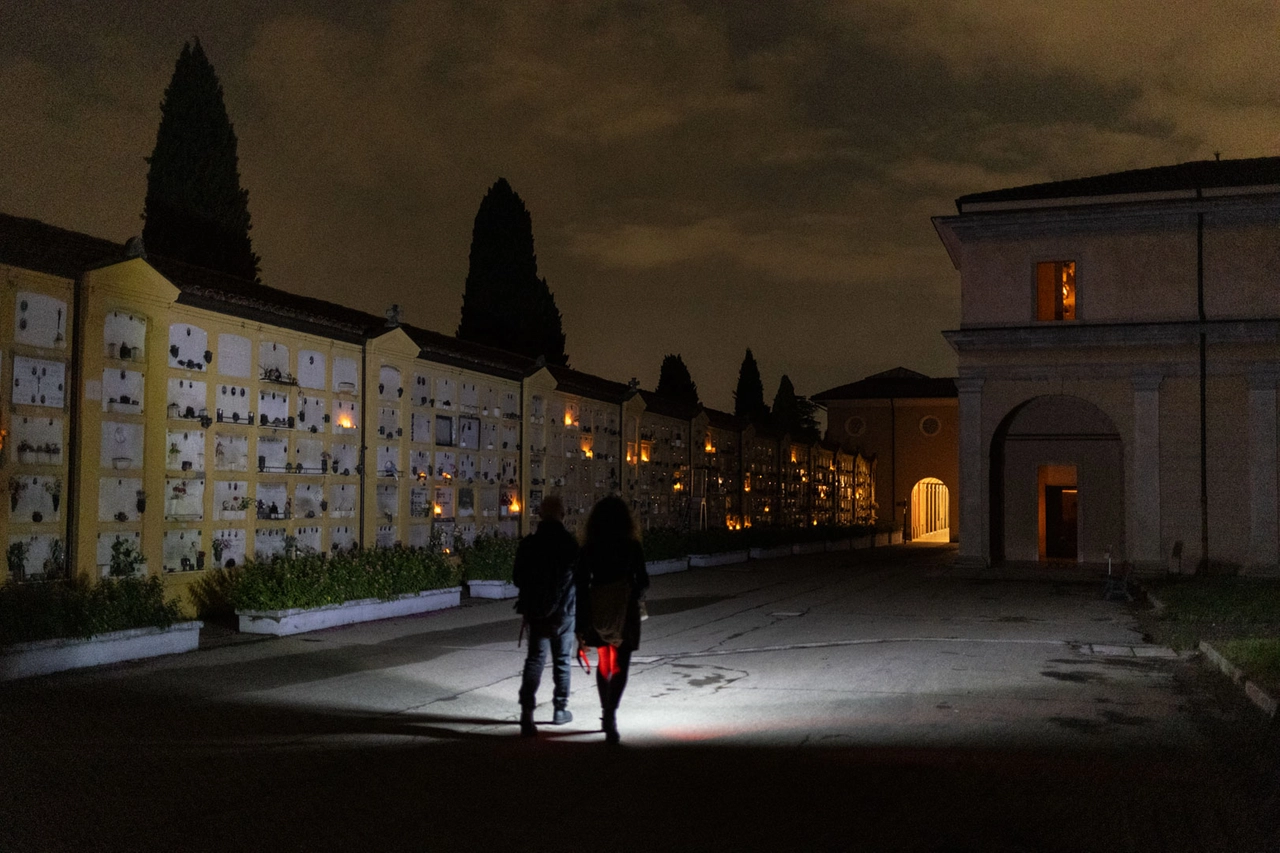 Cimitero monumentale della Certosa di Bologna.