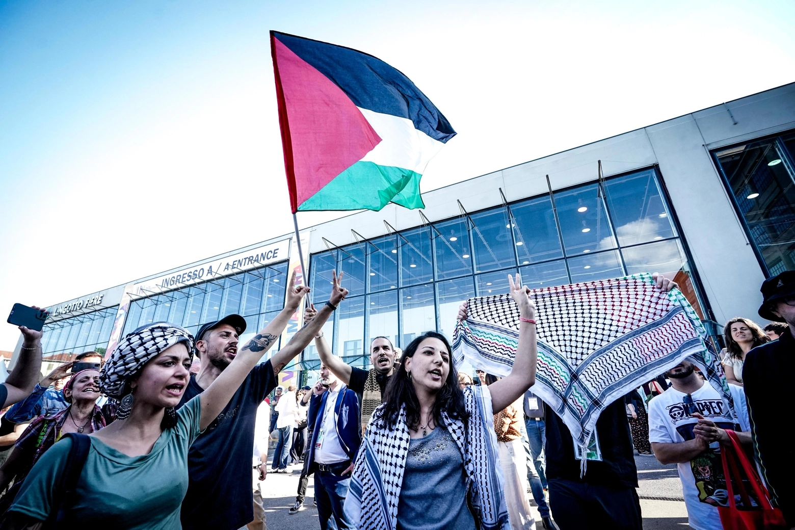 Manifestazione pro Palestina. Torino 