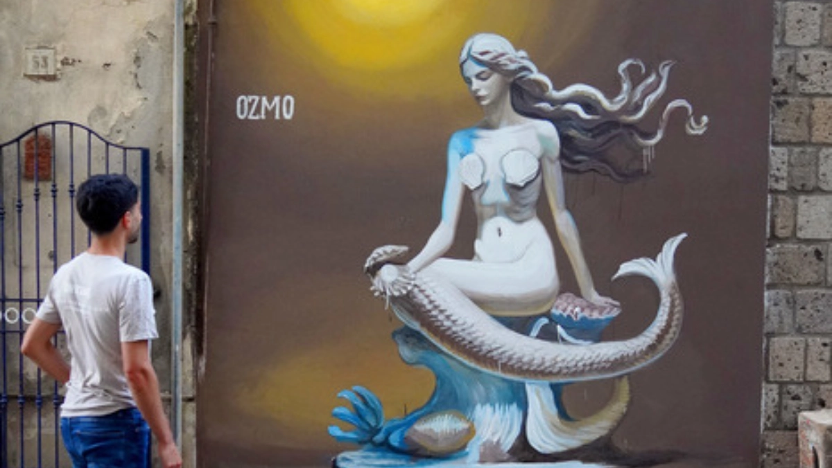 La sirena di Ozmo un omaggio alla città di Sorrento