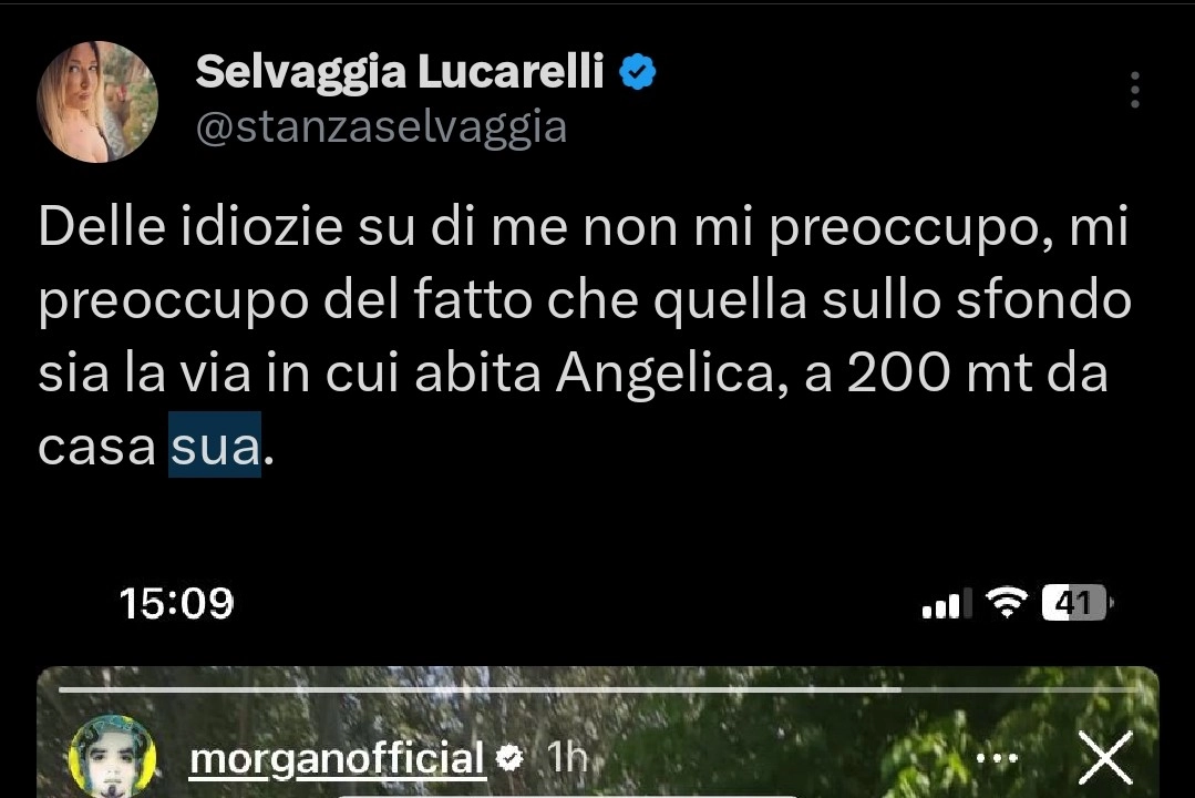 Il post di Selvaggia Lucarelli su X