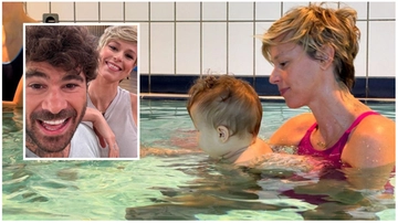 Federica Pellegrini, da Ballando con le stelle al relax in piscina con la figlia: la foto è tenerissima