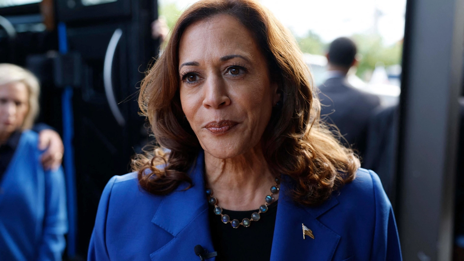 US-DEMOCRATIC-PRESIDENTIAL-CANDIDATE-VP-HARRIS-AND-VICE-PRESIDEN