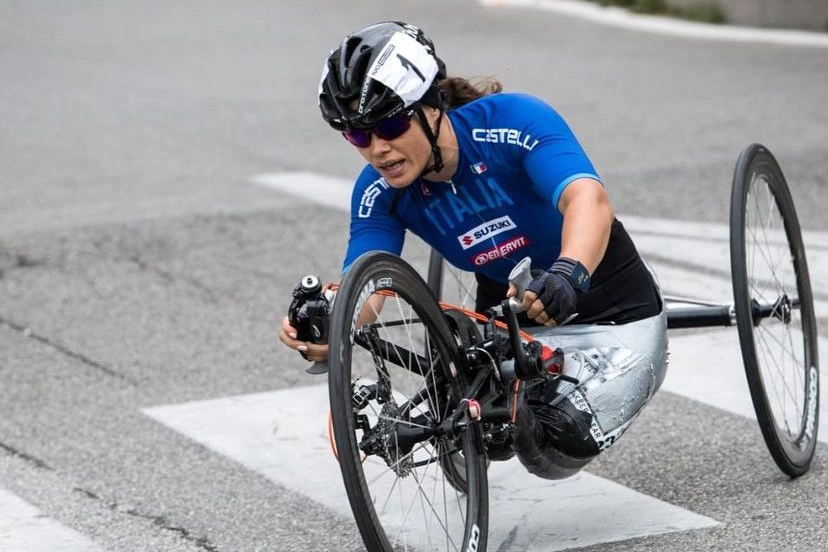 Vitelaru parteciperà alle Paralimpiadi con la handbike regalata da Zanardi (Instagram)