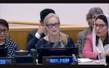 Meryl Streep all’Onu: “A Kabul una gatta ha più libertà di una donna”