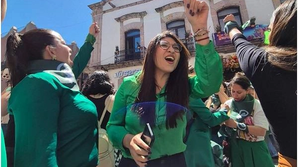 Femministe messicane pro aborto manifestano per la riforma