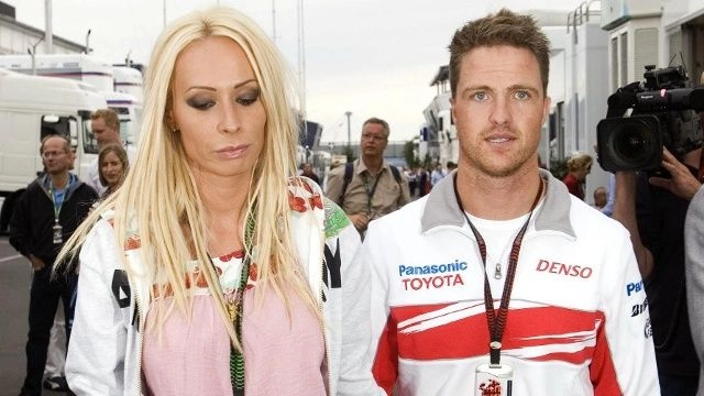 Caroline Brinkmann e Ralf Schumacher (Foto d'archivio)