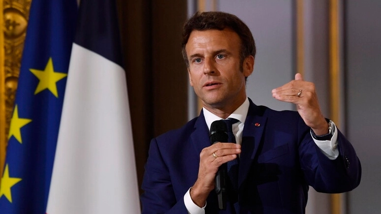 Il presidente francese Emmanuel Macron 