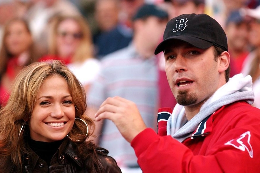 JLo e Ben Affleck nel 2003