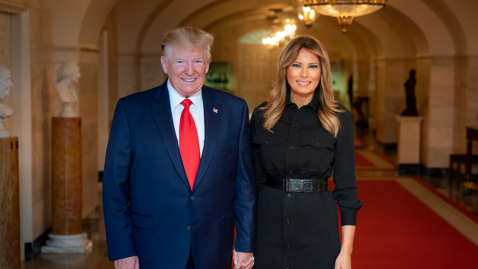 Donald e Melania Trump