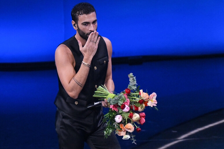 Marco Mengoni a Sanremo 2023