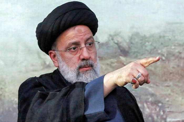 Il presidente iraniano Ebrahim Raisi (Ansa)