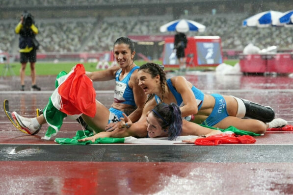 Paralimpiadi: 100 metri donne; tripletta azzurra