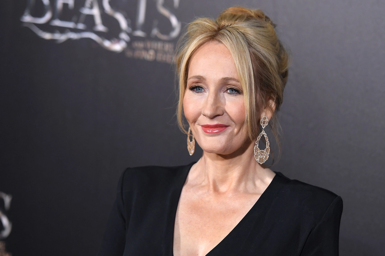 La scrittrice J. K. Rowling (Afp)