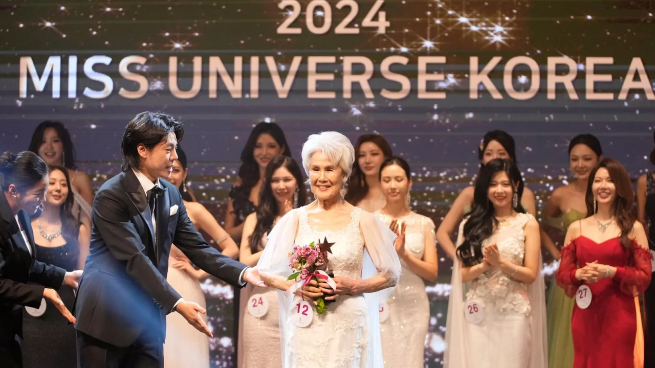 Choi Soon-hwa era la più anziana finalista a Miss Universo Corea (AP)