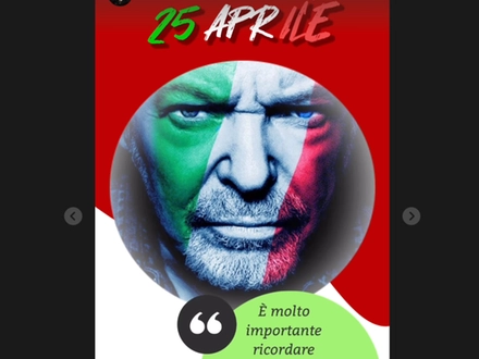 25 aprile, Vasco Rossi canta “Bella Ciao” e ricorda il valore della Libertà