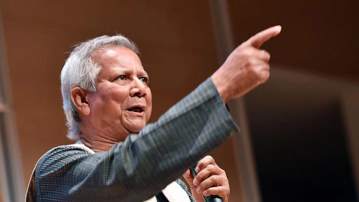 Nobel Peace Prize Muhammad Yunus in Turin