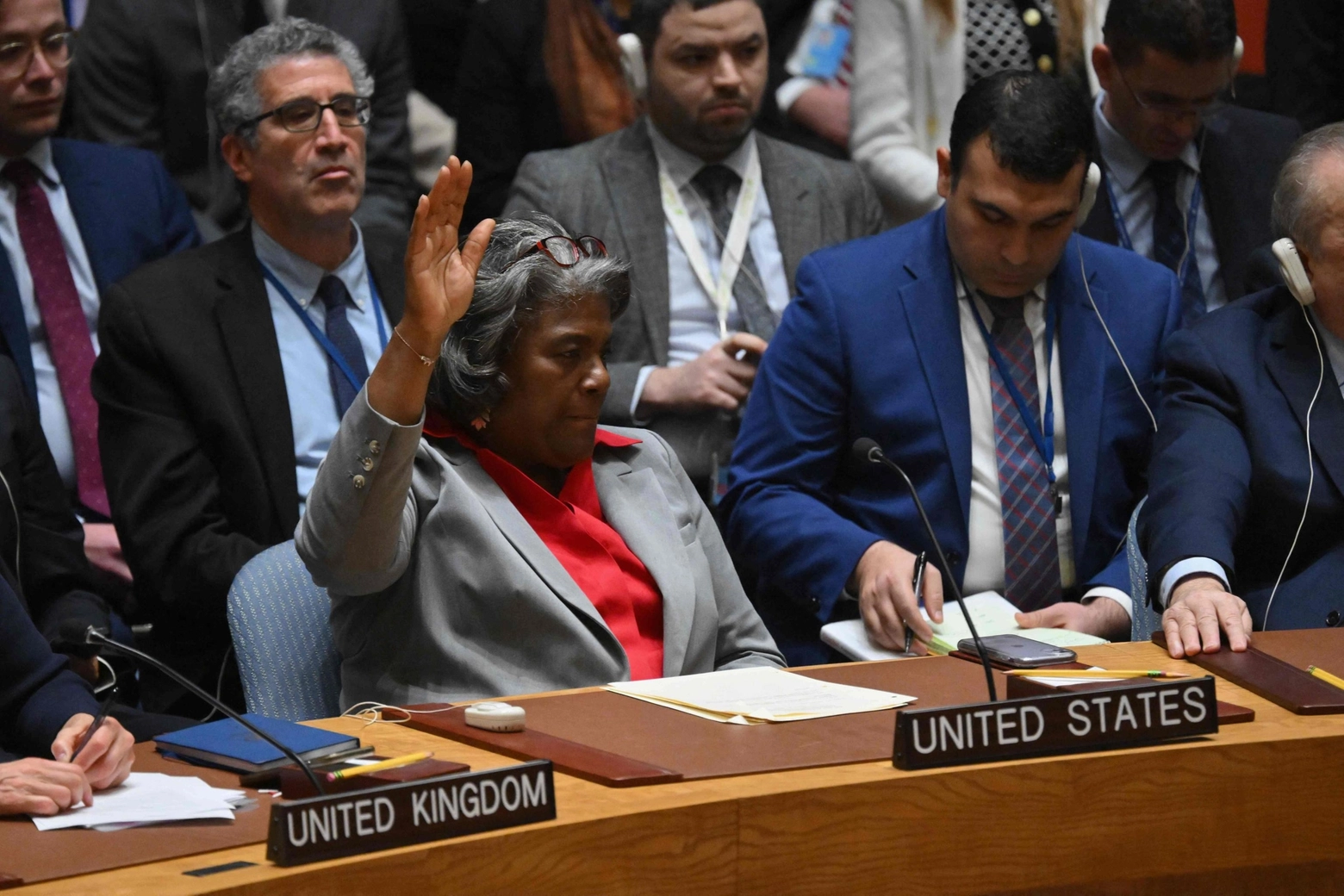 L'ambasciatrice americana alle Nazioni Unite, Linda Thomas-Greenfield
