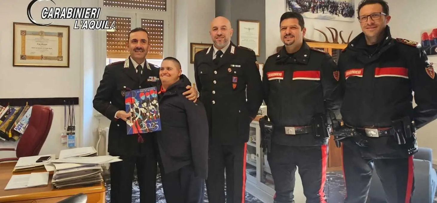 Carabiniere per un giorno: i militari realizzano il sogno di un ragazzo con disabilità