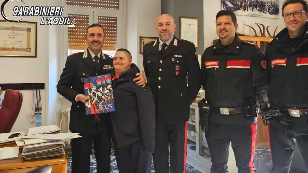 Carabiniere per un giorno: i militari realizzano il sogno di un ragazzo con disabilità