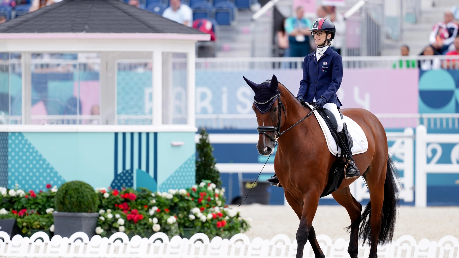  PARALIMPIADI. EQUITAZIONE, MORGANTI BRONZO NELLA PROVA INDIVIDUALE GRADO I /FOTO QUALIFICATA PER IL FREESTYLE, INSIEME ALLA SEMPERBONI(FOTO 1 di 1)