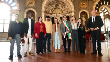 <p>Dialogo tra i giovani di Rondine a Palazzo Vecchio: “Oggi si spezza l’odio. Un mondo diverso è possibile”</p>