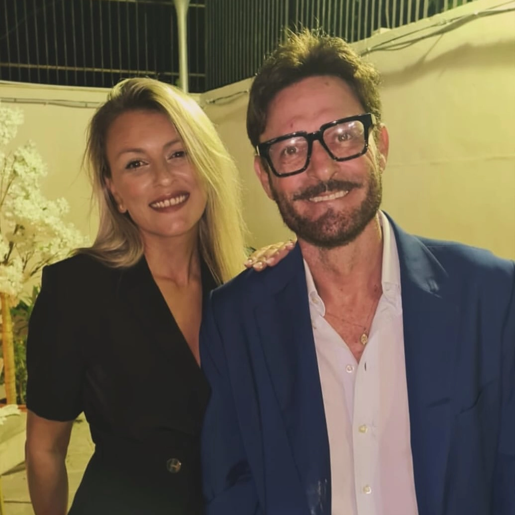 Totò Schillaci e Barbara Lombardo