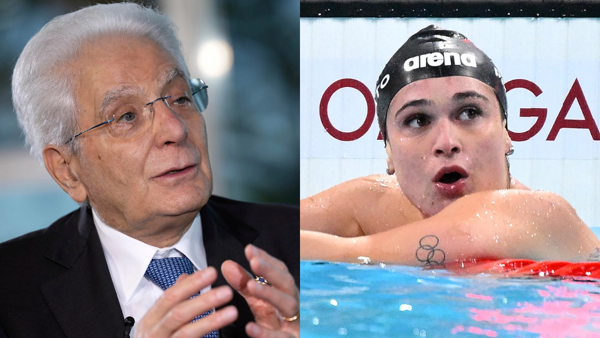 Il presidente Sergio Mattarella invita al Quirinale atleti italiani medagliati alle Olimpiadi e quelli arrivati quarti, tra cui Benedetta Pilato (sulla destra)