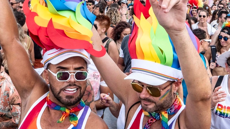 Rimini; 04/08/2024: Comune RN Uff Stampa, Rimini Summer Pride Â©Riccardo Gallini /GRPhoto