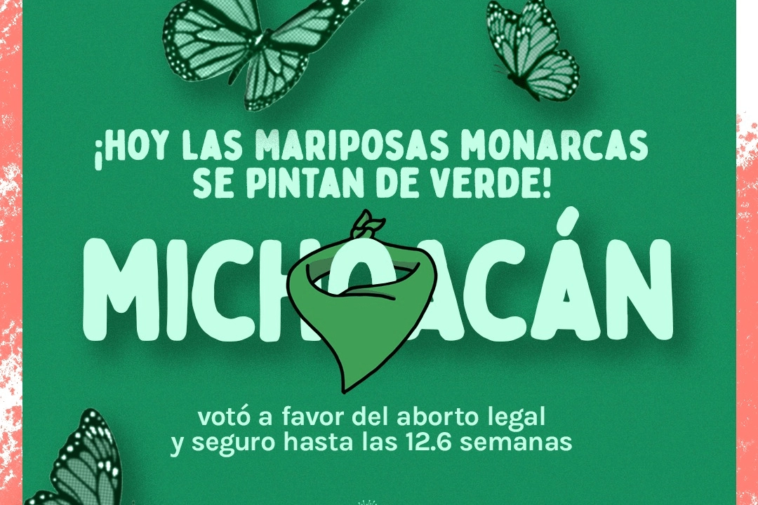 Lo Stato del Michoacán ha depenalizzato l'aborto fino alla 12esima settimana