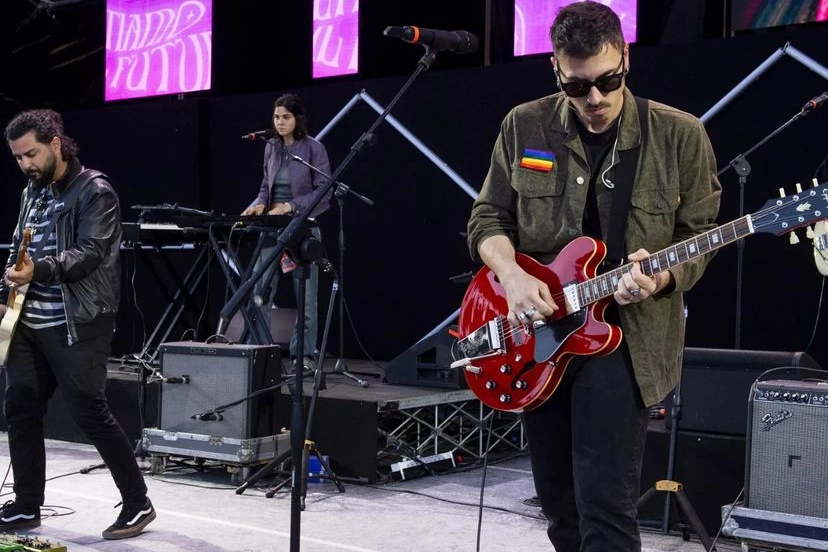 La Municipàl sul palco del Concerto del Primo Maggio di Roma