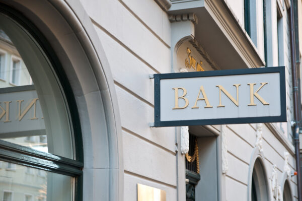 bank sign in switzerland