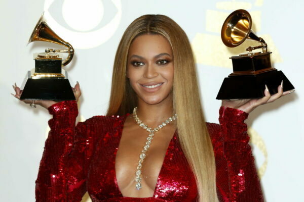 epa08840146 (FILE) - US singer Beyonce poses in the press room during the 59th annual Grammy Awards ceremony at the Staples Center in Los Angeles, California, USA (reissued 24 November 2020). Beyonce was nominated for nine awards at the 63rd Grammy Awards, making her the most-nominated female artist in Grammy history with a total of 79 in her career. The 63rd Grammy Awards will be broadcasted on 31 January 2021.  EPA/MIKE NELSON