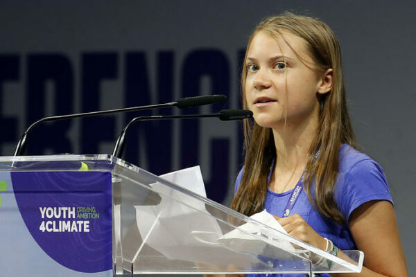 Swedish environmental activist  Greta Thunberg attends to the conference Youth4climate: driving ambition Italy 2021. Milan  28 Settembre 2021.
ANSA / MATTEO BAZZI