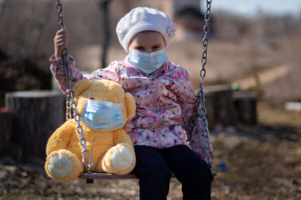 A child in time for a coronavirus pandemic