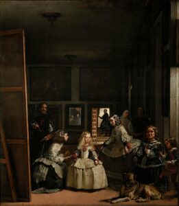 Las Meninas è un dipinto a olio su tela di 318 × 276 centimetri realizzato dal pittore Diego Velázquez.