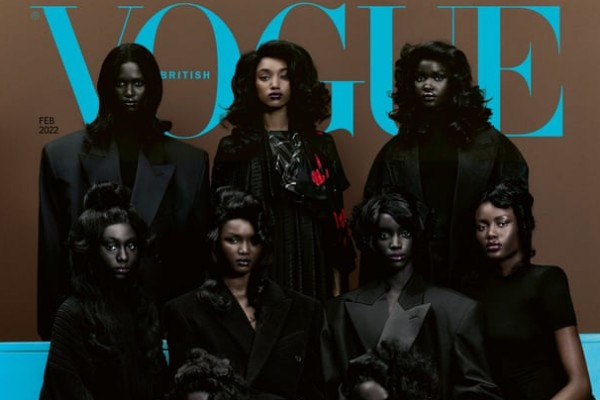 Per la sua copertina di febbraio British Vogue ha scelto 9 modelle nere