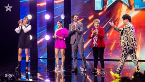Lodo Comello e i giudici di ’Italia’s Got Talent ‘22’