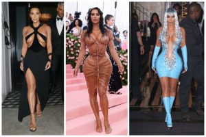 Le creazioni di Manfred T. Mugler indossate da Kim Kardashian