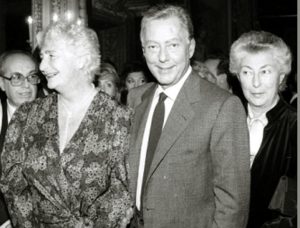 Susanna Agnelli (a sinistra) con il fratello Umberto e la sorella Maria Sole