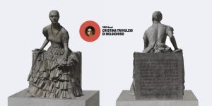 A Milano la prima statua di donna è stata inaugurata nel settembre del 2021 ed è stata dedicata a Cristina Trivulzio di Belgioioso.