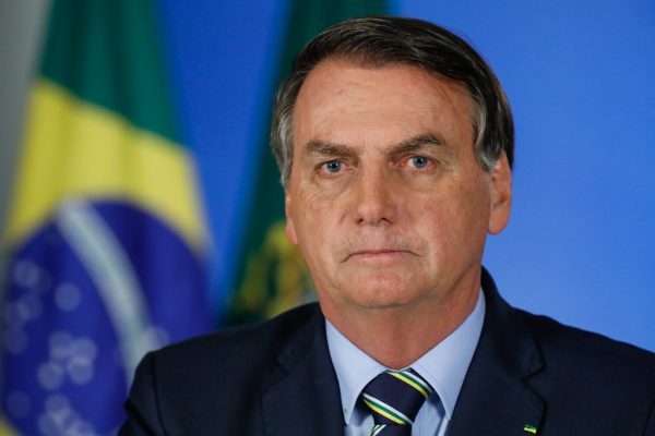 Il presidente del Brasile Bolsonaro