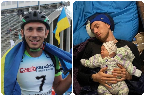 Bogdan Tsymbal, 24 anni, dalle Olimpiadi di Pechino 2022 al rifugio sottoterra in Ucraina