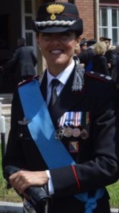  Irene Micelotta, classe 1975, tenente colonnello dei Carabinieri, primo ufficiale superiore donna, esploratore del Tuscania