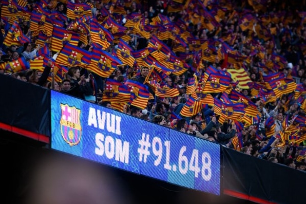 Record di spettatori al Camp Nou per la squadra femminile del Barcellona