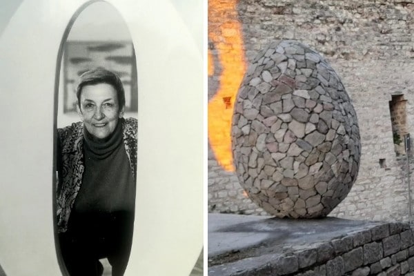 Mirella Bentivoglio e il suo 'Ovo di Gubbio'